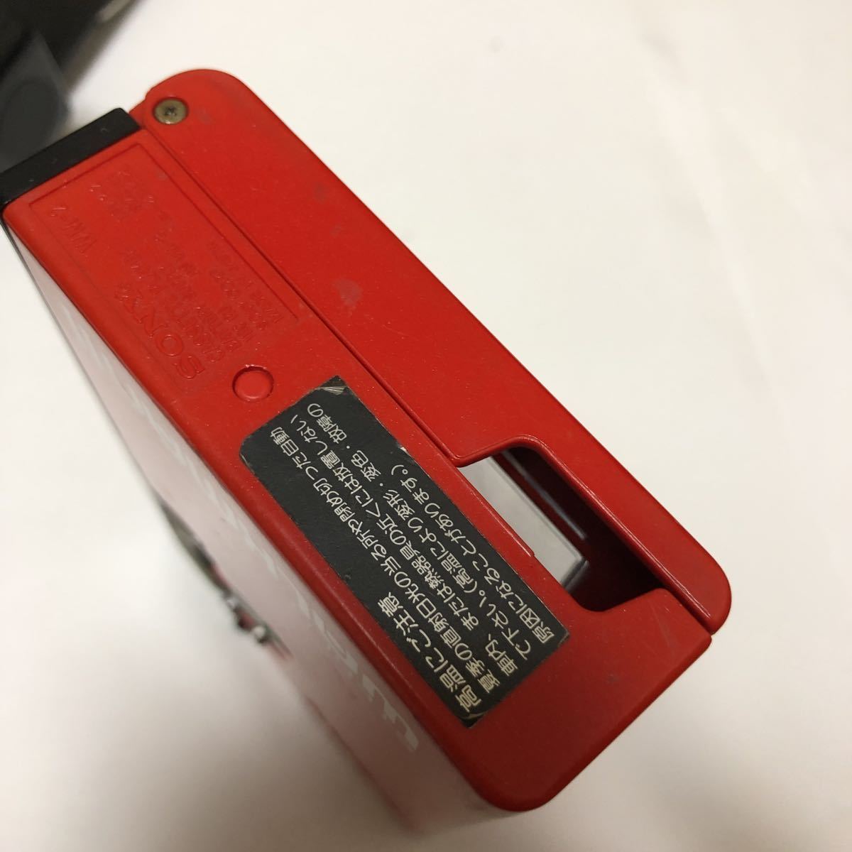 SONY WM-2 カセットプレーヤー レッド レア ジャンク品 SONY WM-2 WALKMAN II ソニー カセットプレーヤー カセット
