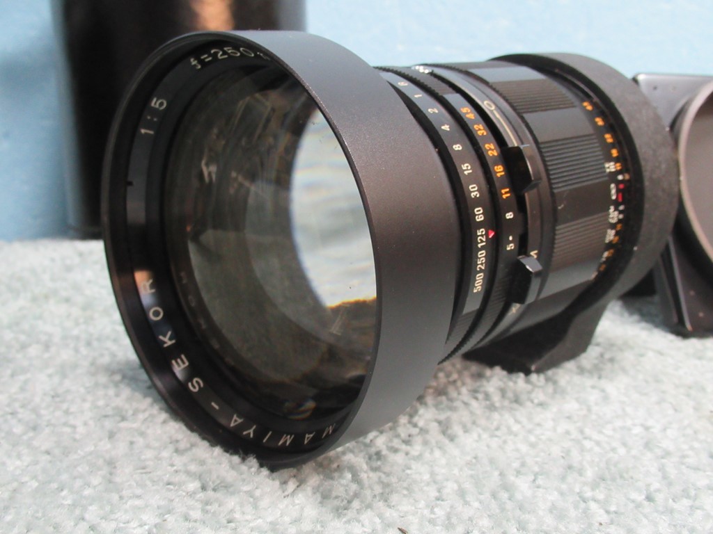 MAMIYA MAMIYA-SEKOR 1：5 /f=250 mm 中判カメラ用レンズ○ジャンク品