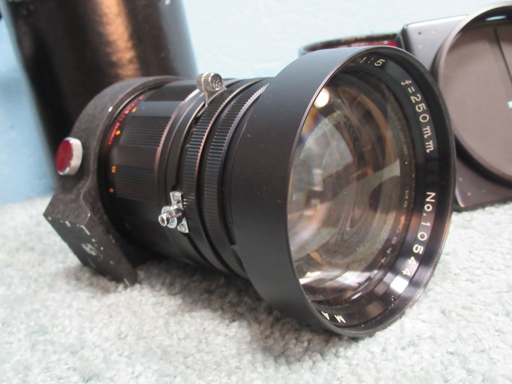 MAMIYA MAMIYA-SEKOR 1：5 /f=250 mm 中判カメラ用レンズ○ジャンク品