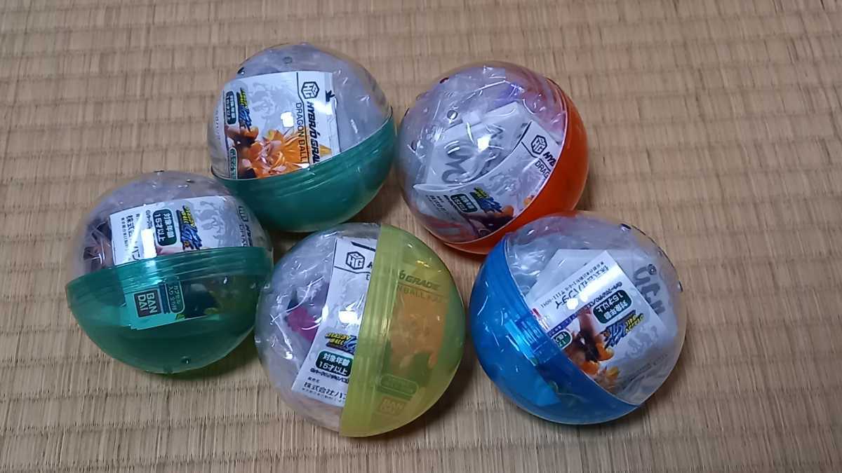 ガチャポン ドラゴンボール改 HYBRID GRADE 全5種 フルコンプセット 超