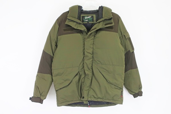 ◇【SCHOTT ショット】ミリタリー ダウンパーカー 3192069 カーキ L