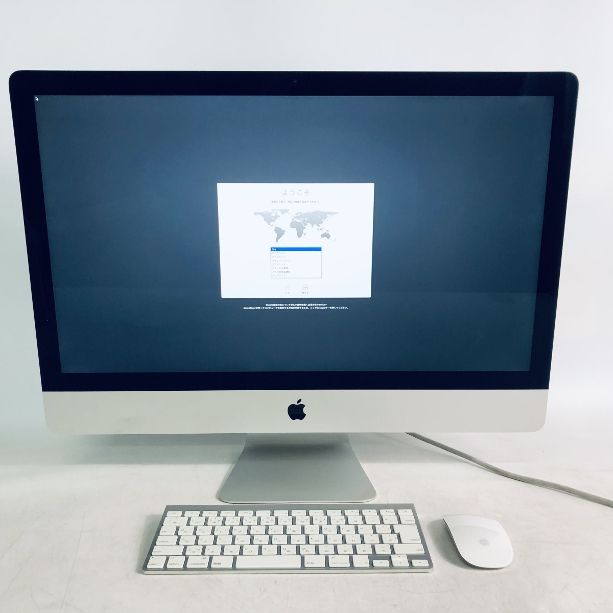ジャンク iMac 27インチ（Late 2013） Core i5 3.2GHz/8GB/1TB ME088J