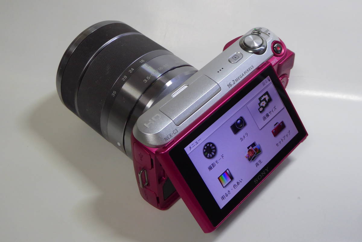 SONY NEX C3 レンズ付属 動作品 NEX-C3 SONY ソニー 付属品あり IE NEX-