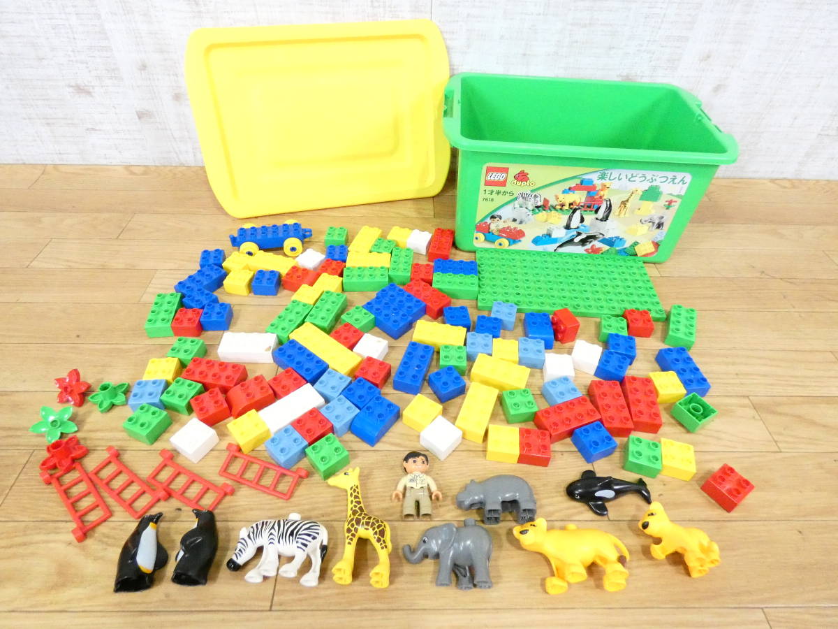 レゴ Lego デュプロ 楽しいどうぶつえん 7618 旧バージョン Qt23ofc0oa おもちゃ Multisac Care Pt