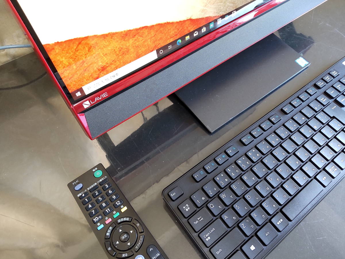 ☆超速SSD☆Core i7-6500U☆23.8型 LAVIE Desk All-in-one DA770/EAR