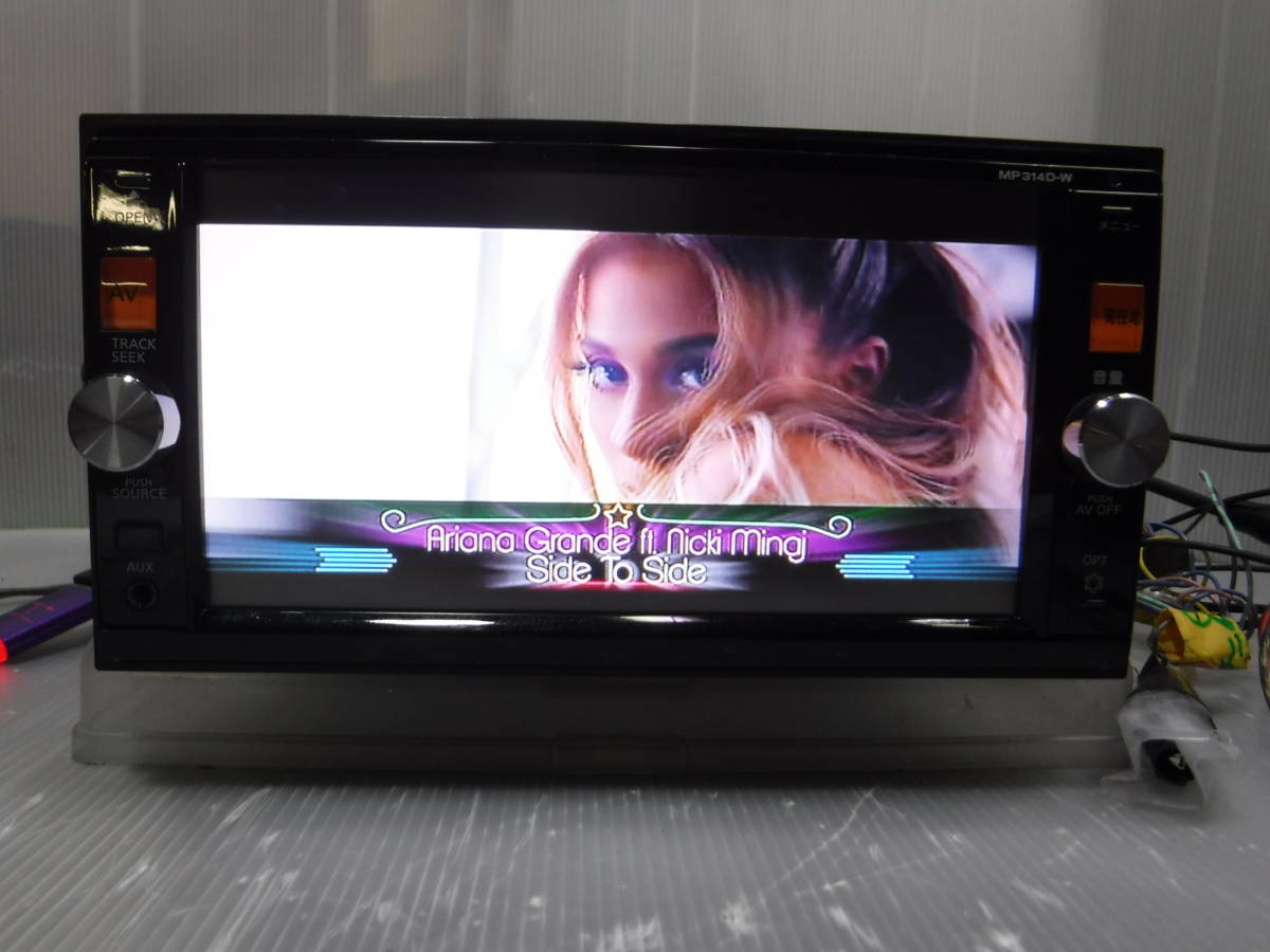 日産純正 MP314D-W SDナビ CD CD録音 DVD TV 地デジ SD iPod WALKMAN
