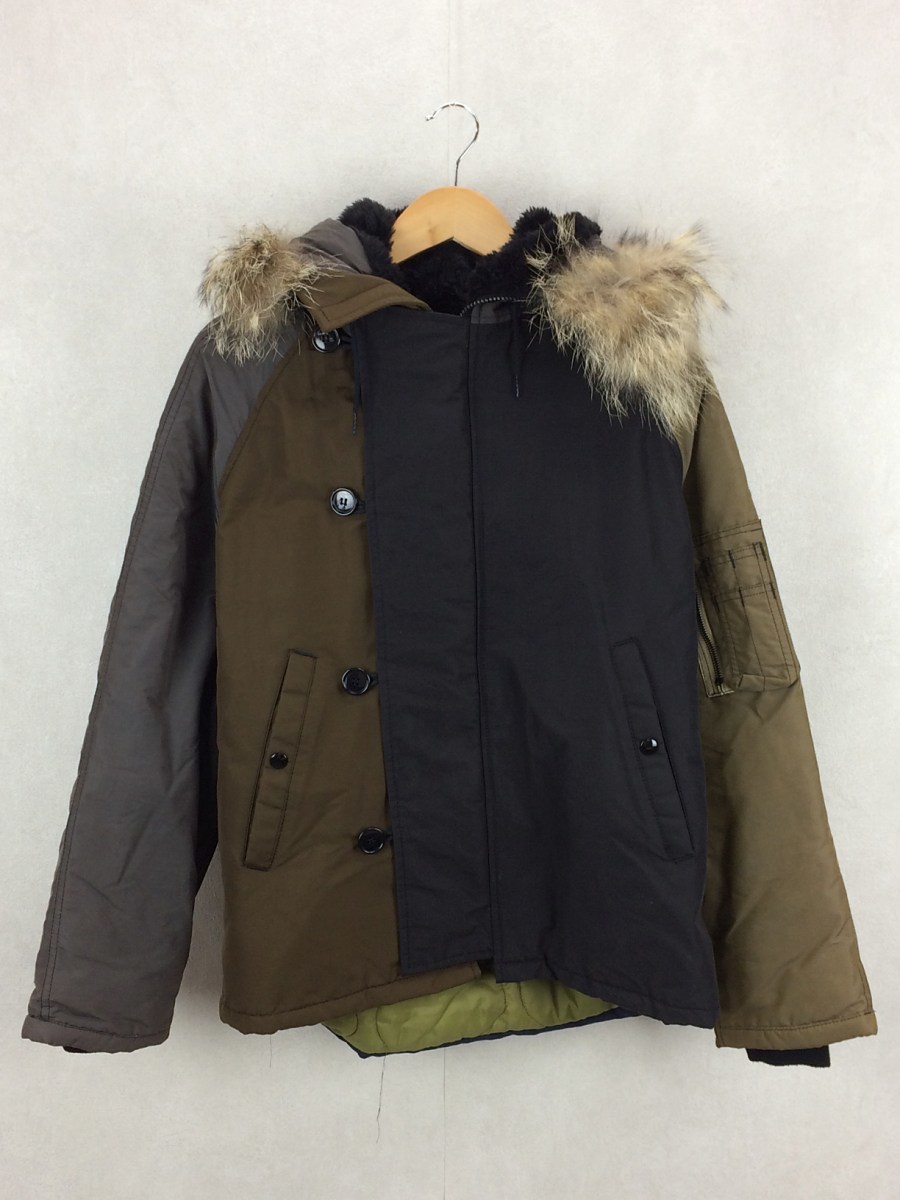GOLDEN FLEECE SPIEWAK◆フライトジャケット/40/コットン/KHK/BEAMS別注/N-2B SPIEWAK Fleece Golden Jacket | VOSTOK