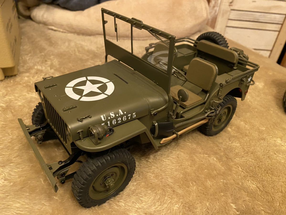 RocHobby ウィリスジープ2.4GHZラジコン1：12スケール1941 4WD 【公式