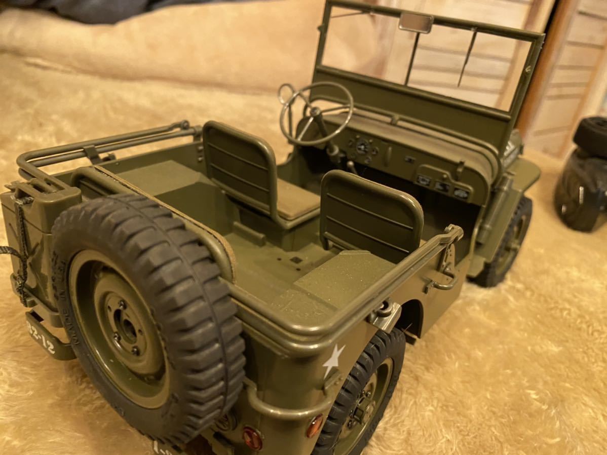 RocHobby ウィリスジープ2.4GHZラジコン1：12スケール1941 4WD 【公式