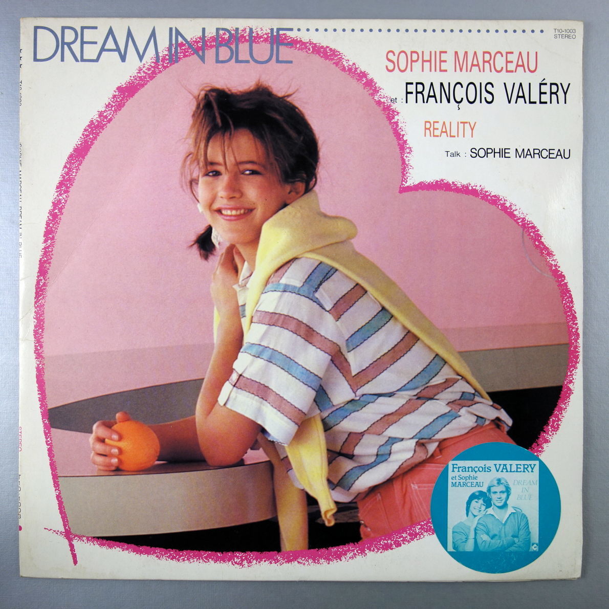 EP/ハート型盤/フレンチ・ポップス/ソフィー・マルソー/フランソワ