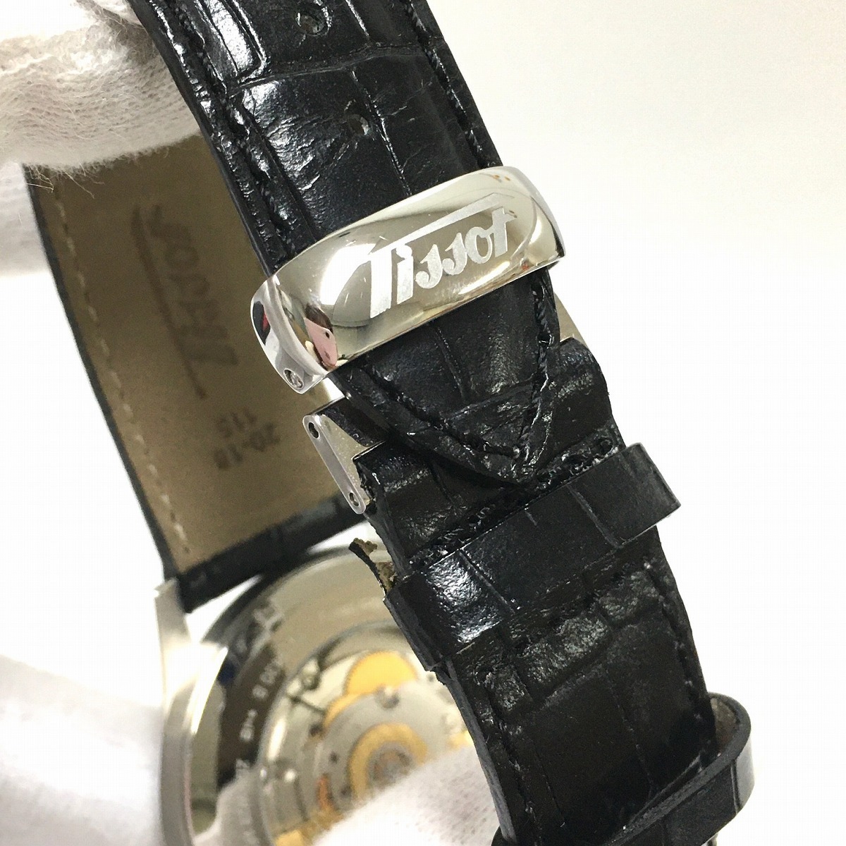 中古】TISSOT 腕時計 T019430 VISODATE ヘリテージ 自動巻き 復刻 