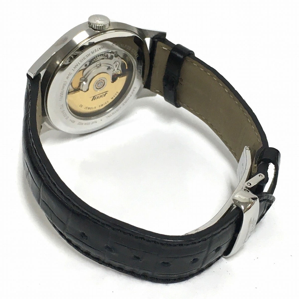 中古】TISSOT 腕時計 T019430 VISODATE ヘリテージ 自動巻き 復刻 