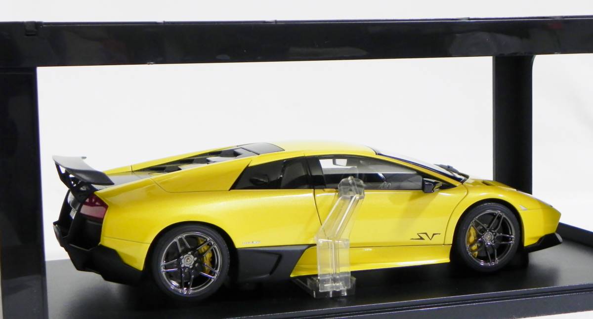 オートアート 1⁄18 ランボルギーニ ムルシエラゴ SV ターコイズの