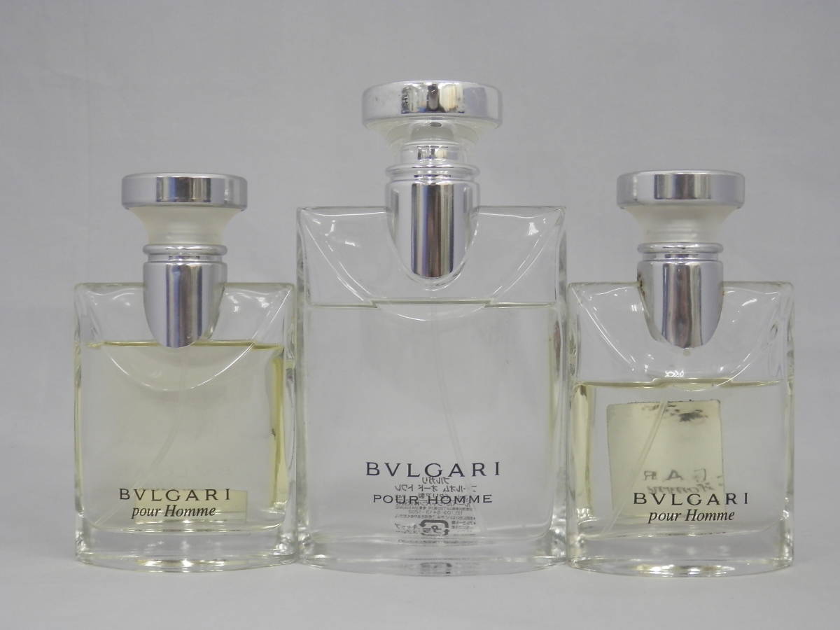 残多 BVLGARI ブルガリ プールオム オードトワレ EDT 100ml