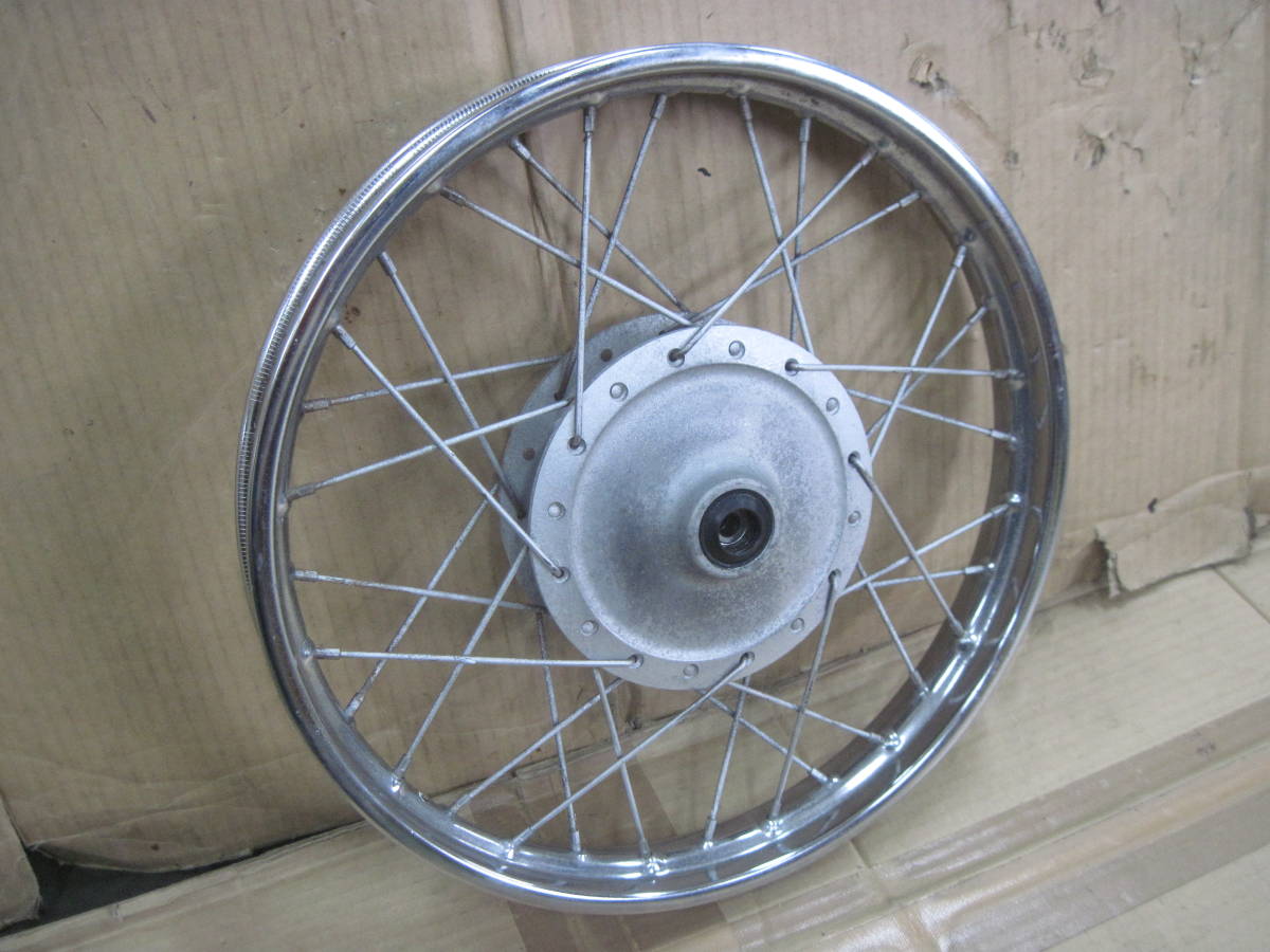 ヤマハ ミニトレGT50/80用??フロントスポークホイール 1,40x15 適応