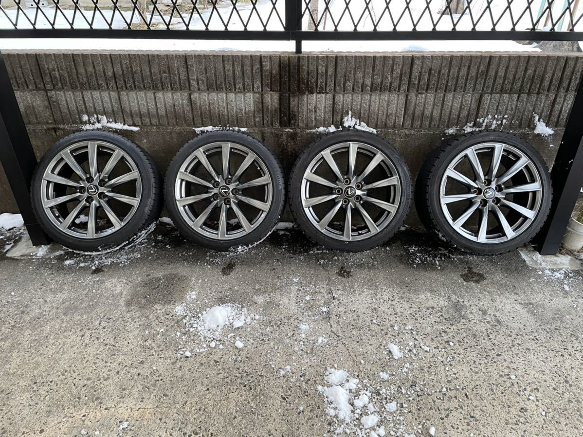 ラスト値下げ 軽量 レクサス IS－F 純正 BBS製 235/40r19 265/35r19  