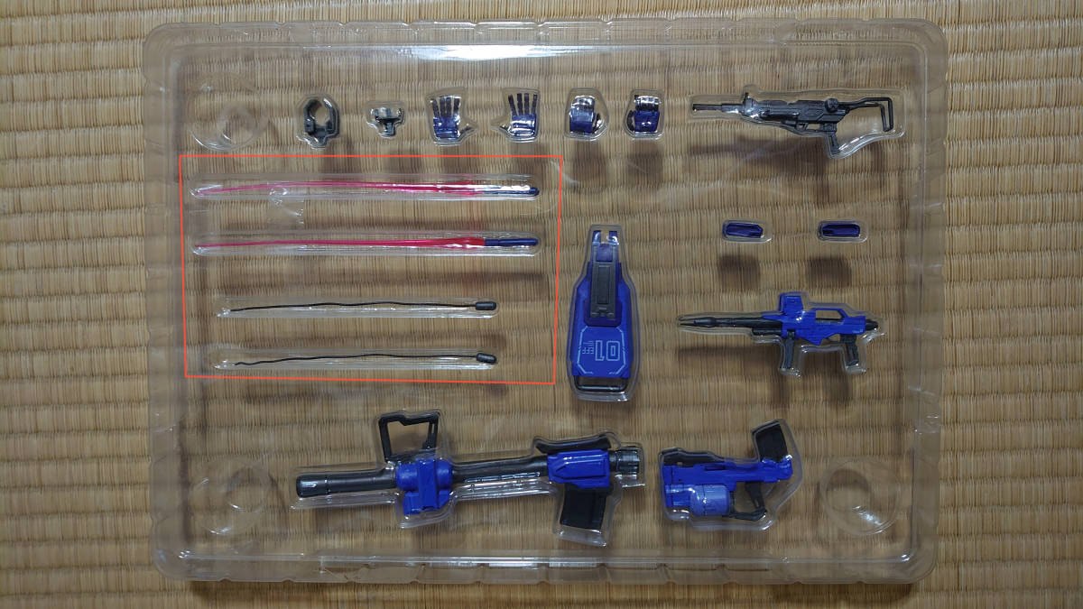 訳あり] 合金完成品 FUNHOBBY社製 1/100 BD-1 ブルーディスティニー1 