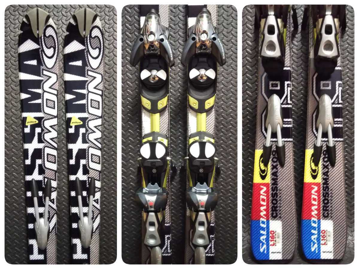 ☆美品1DAY試乗板☆サロモン160㎝カービングスキー☆SALOMON