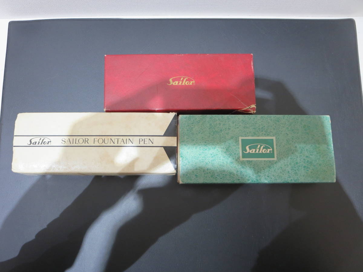 品質保証，SALE #23161 ジャンク SAILOR/セーラー万年筆 14K/18K/23K 3