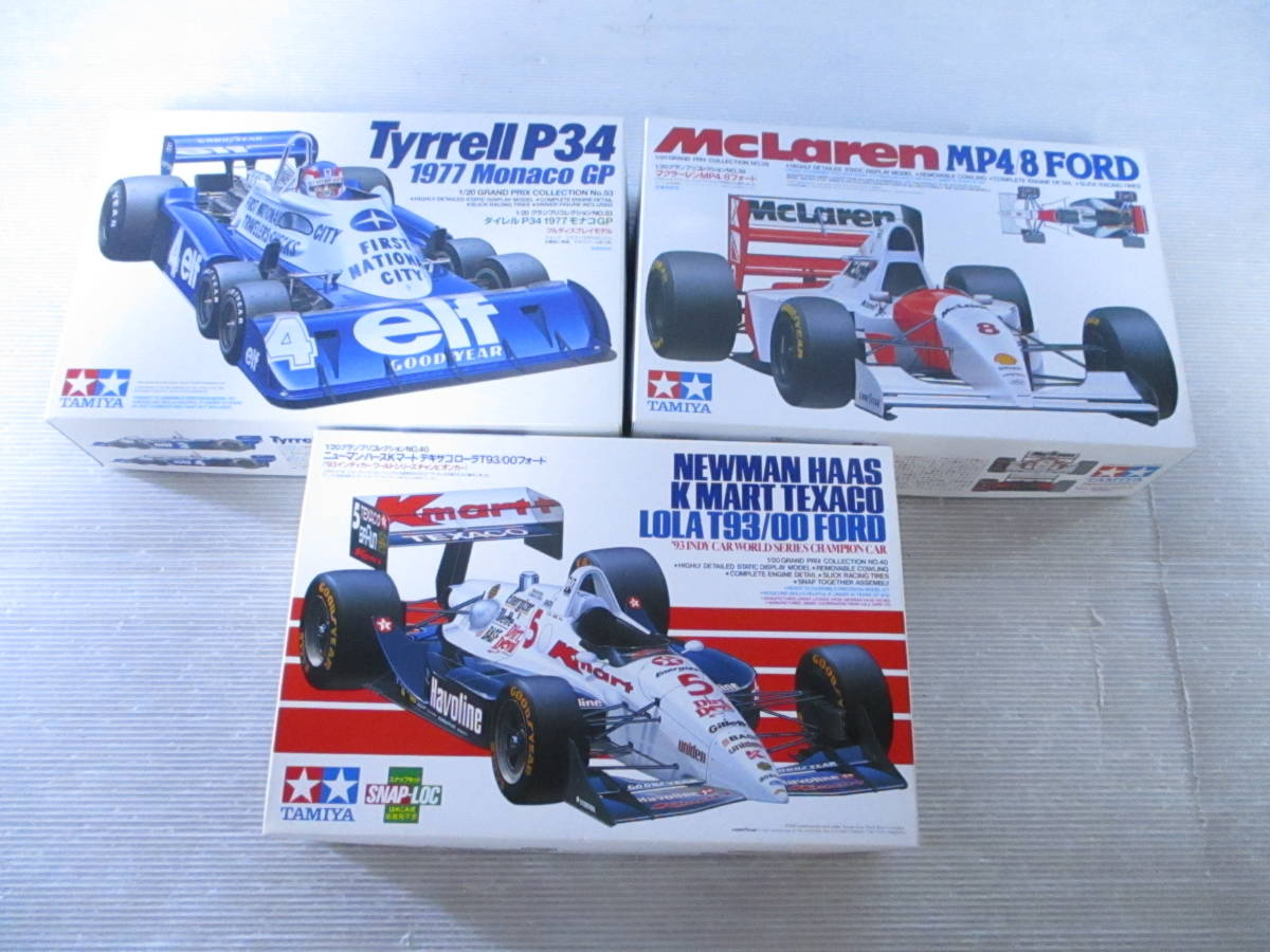 タミヤ ニューマン・ハースKマートテキサコローラＴ93/00フォード Yahoo!オークション - 未組立 タミヤ 1/20 ニューマン・ハースKマート