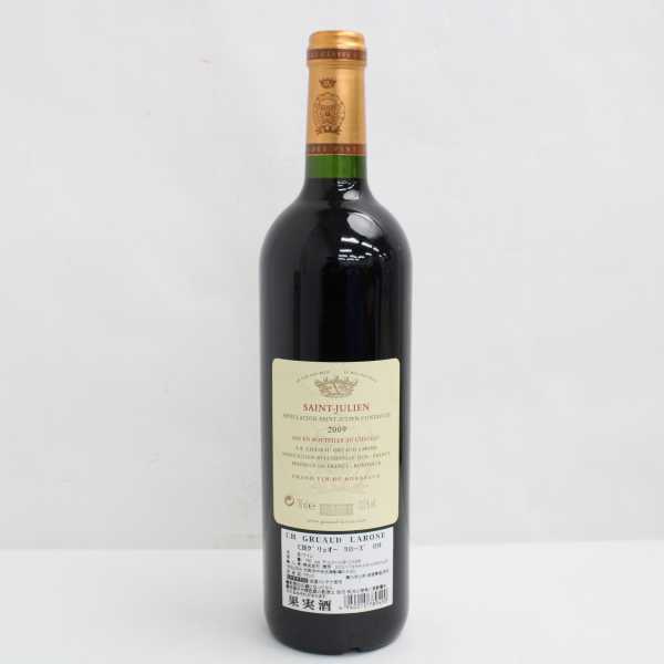 飲料・酒 Chateau Gruaud Larose 2009 赤ワイン