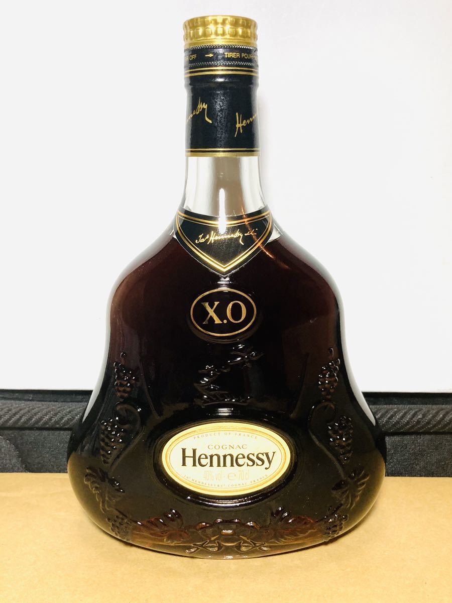 未開栓 Hennessy ヘネシーXO クリアボトル 金キャップ 700ml 40% 古酒