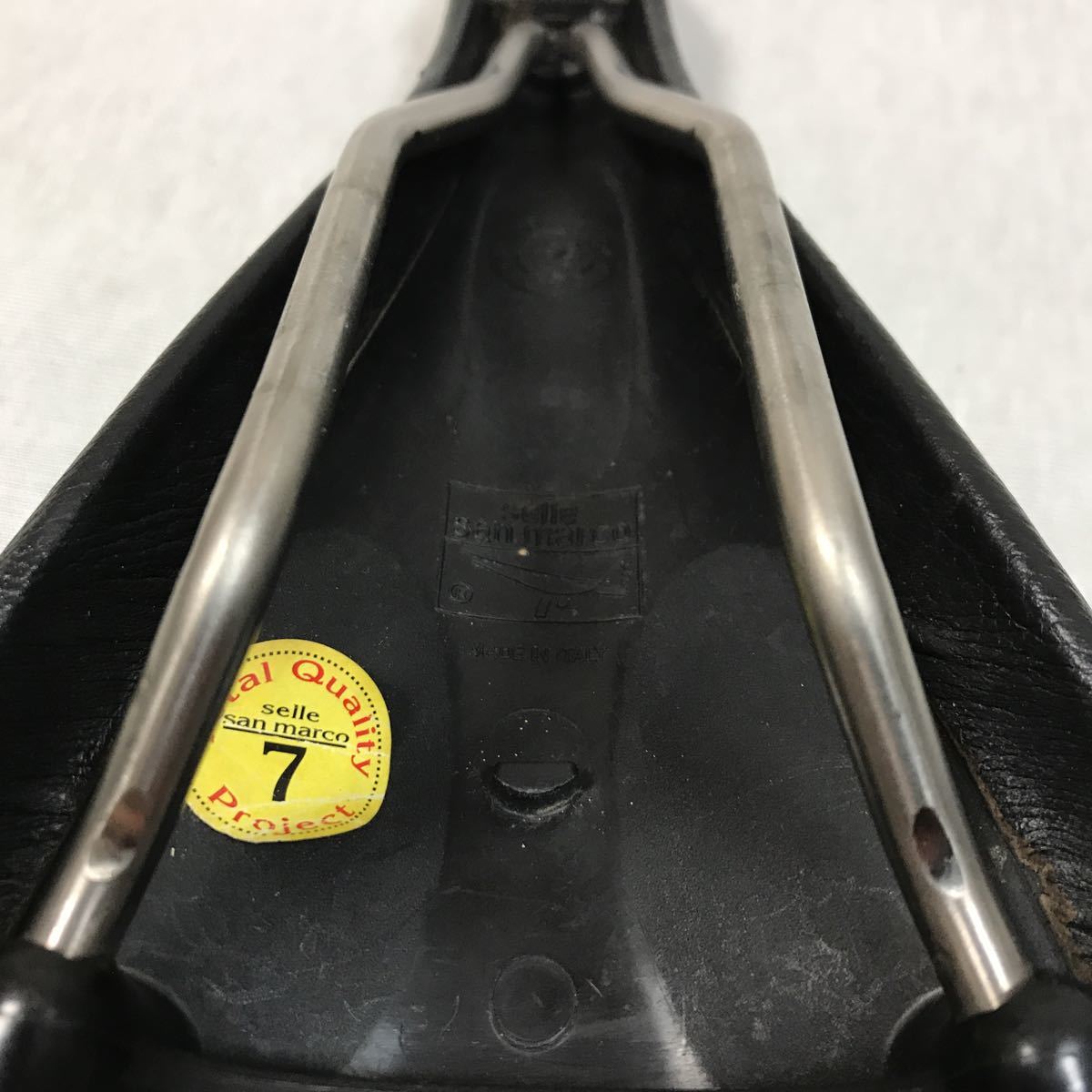 214g 希少 オールド Concor Light Ti Selle San Marco Saddle Used 