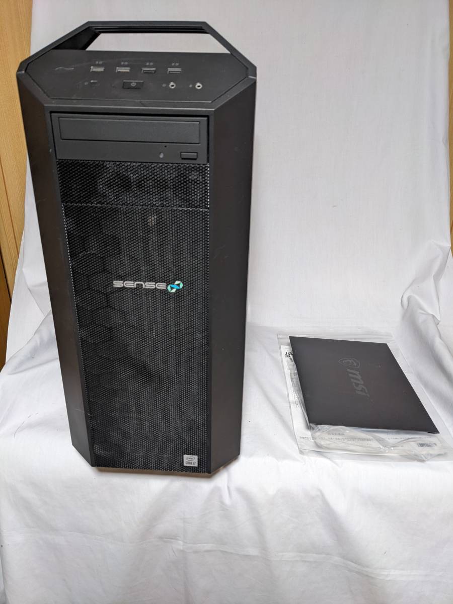限定セール，豊富な ミドルタワーPC SENSE-F04A-iX7K-QMX Windows 10 Home(ASUS)｜売買されたオークション情報、yahooの商品情報をアーカイブ公開 - オークファン ASUS