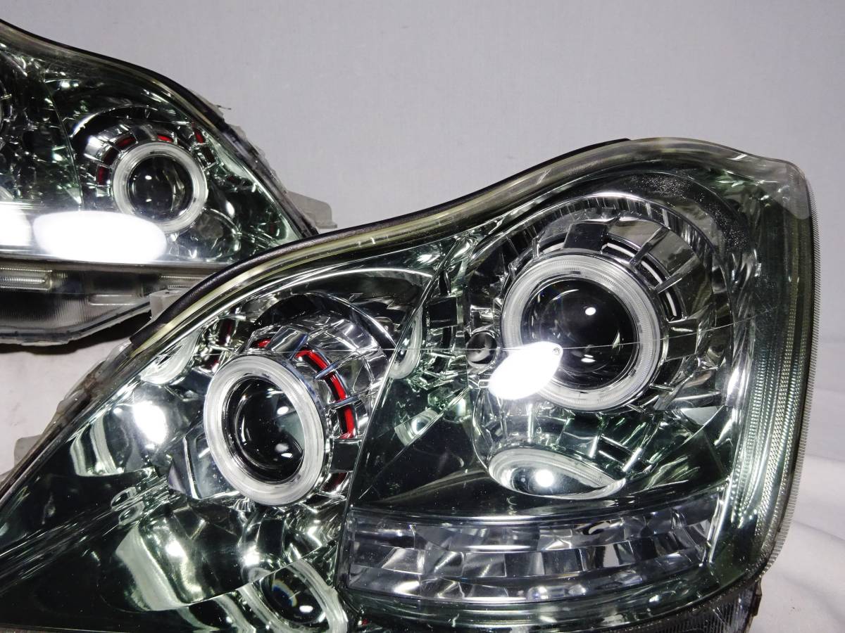 HID バラスト付き クラウン 18 プロジェクター CCFL イカリング ヘッド 