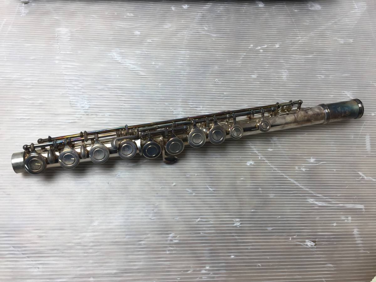 ★YAMAHA YFL-31★ヤマハ SILVER 銀製 フルート 管楽器 ハードケース付【中古/現状品/動作未確認】