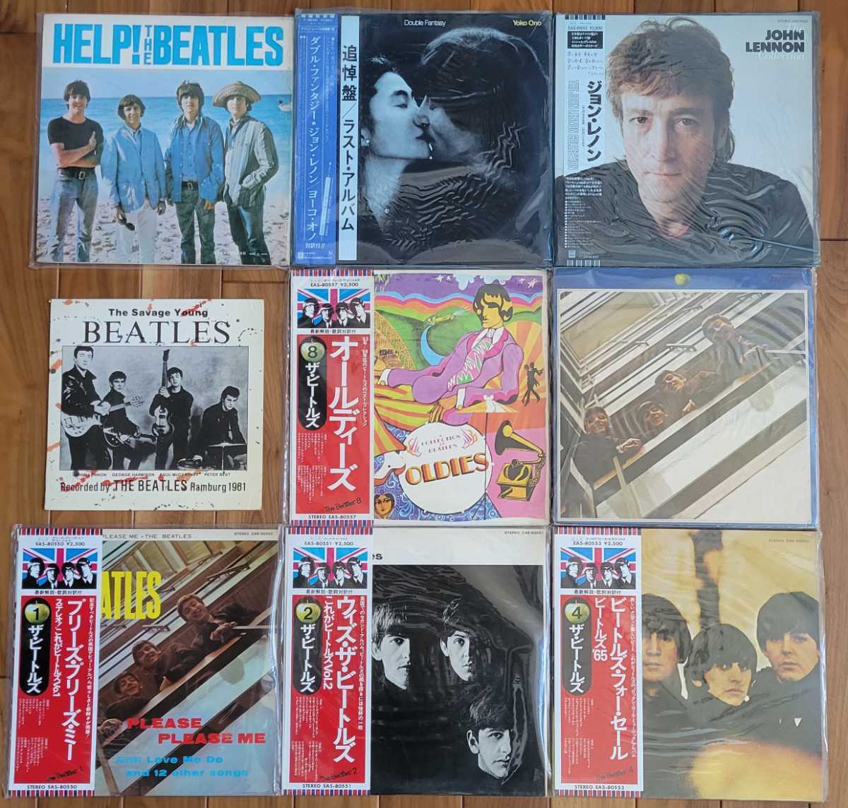 格安，大人気 ビートルズ ジョンレノン レコード9セット LP(その他)｜売買されたオークション情報、yahooの商品情報をアーカイブ公開 - オークファン B