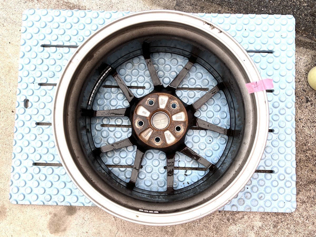スバル WRX STI タイプS VAB 純正 BBS 鍛造 18インチ ホイールセット 