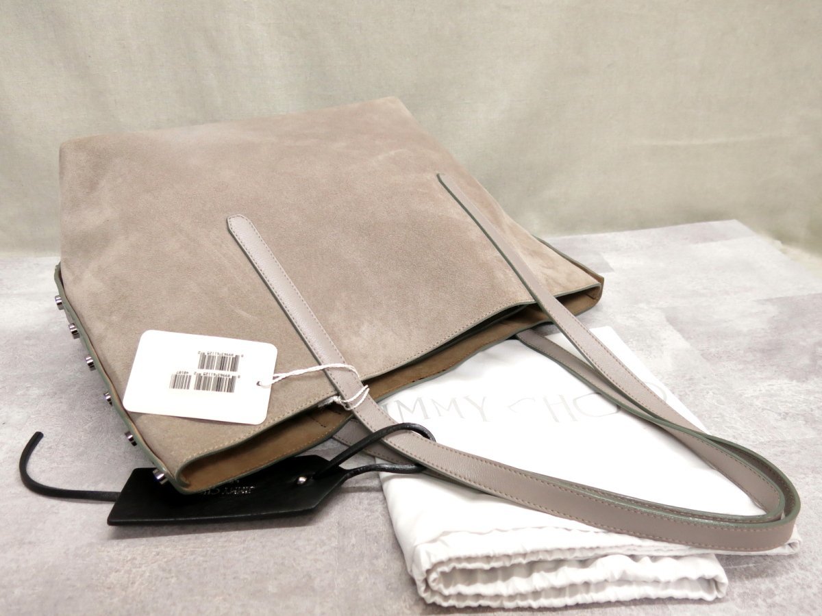 ○超美品○ジミーチュウ○メンズ○TWIST EAST WEST○スエード レザー 