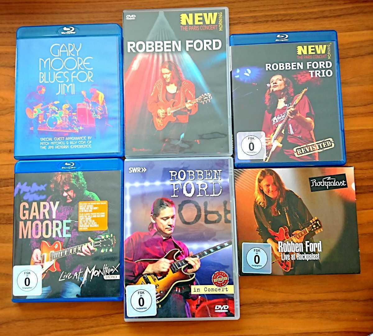 送料無料，本物保証 "Gary Moore" "Robben Ford" ライブ Blu-ray&DVD セット出品 ゲイリー ムーア ロベン フォード(洋楽)｜売買されたオークション情報、yahooの商品情報をアーカイブ公開 - オークファン 洋楽