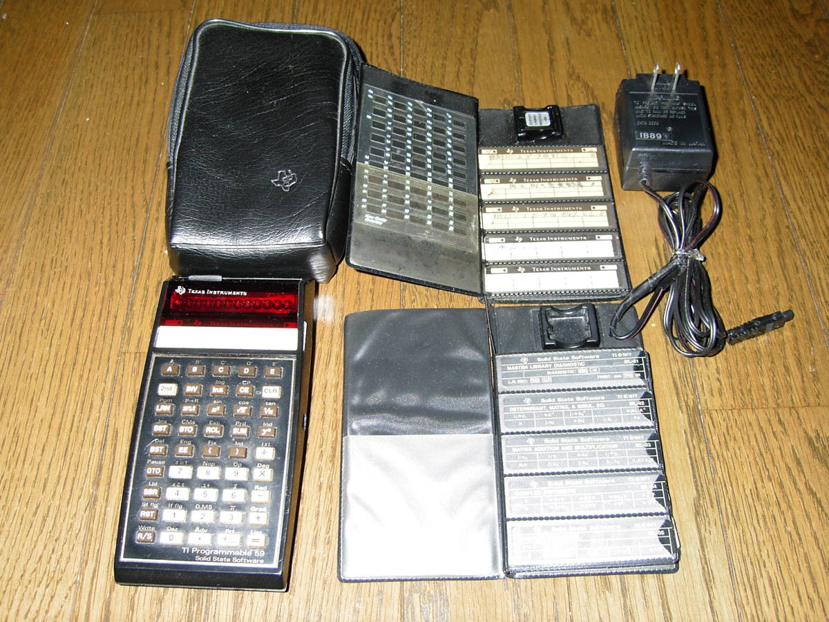 TI59プログラマブル電卓 | TSUM1947.BY