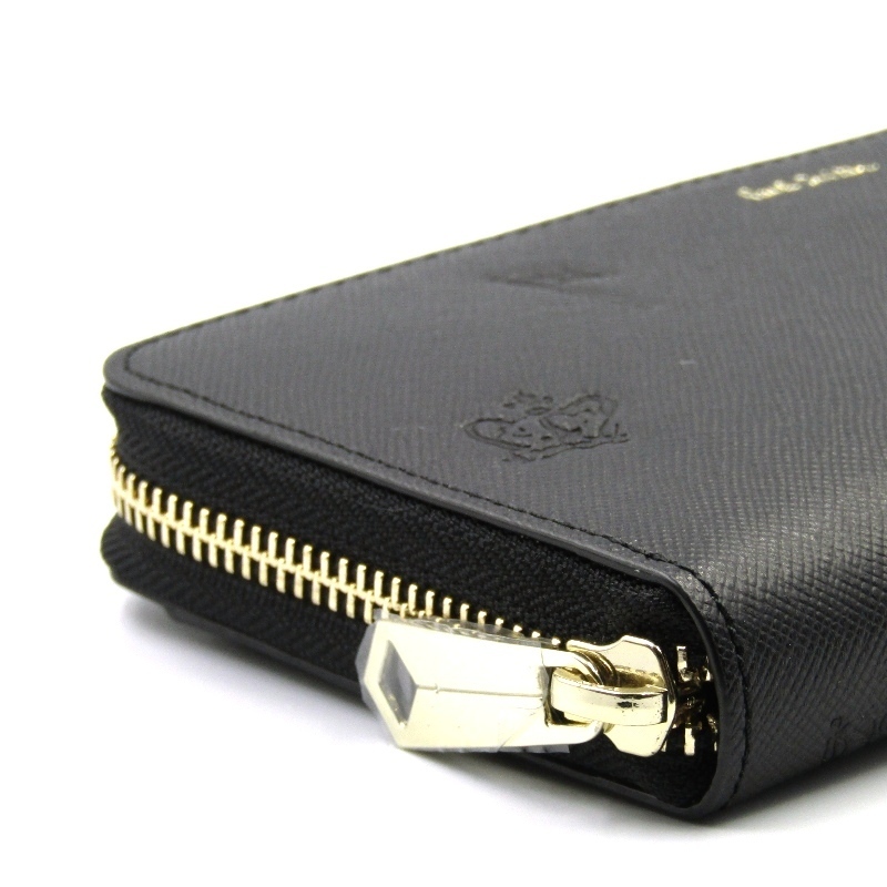 Paul Smith ポールスミス 長財布 ポールドローイング ラウンドファスナー Psc955 カーフ 型押し クラウン ブラック 黒 財布 売買されたオークション情報 Yahooの商品情報をアーカイブ公開 オークファン Aucfan Com