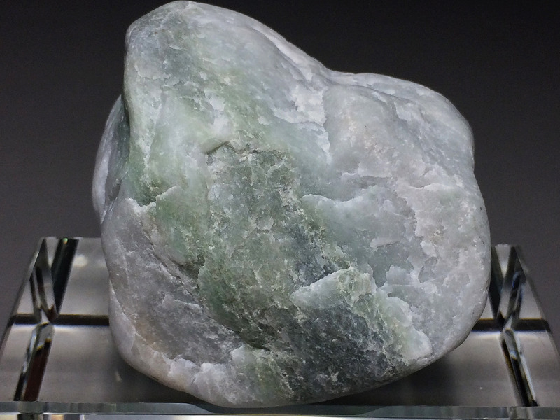 糸魚川市 翡翠(ヒスイ)原石 緑 白 ☆96g☆ 202