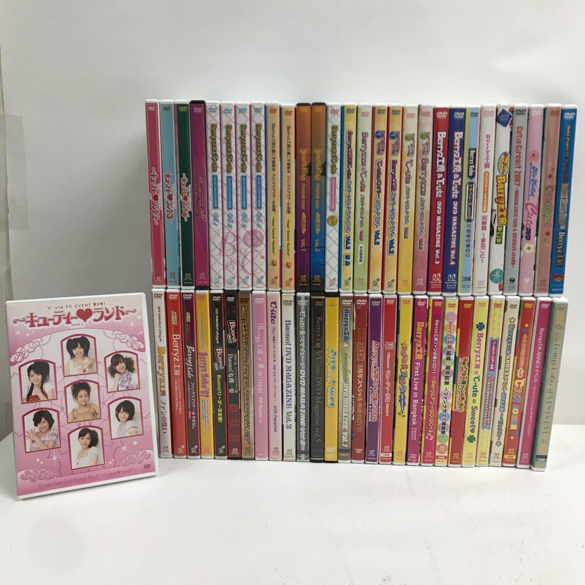 Y0110A2 未開封有り☆まとめ ハロプロ DVD 57巻 HELLO! PROJECT Berryz 