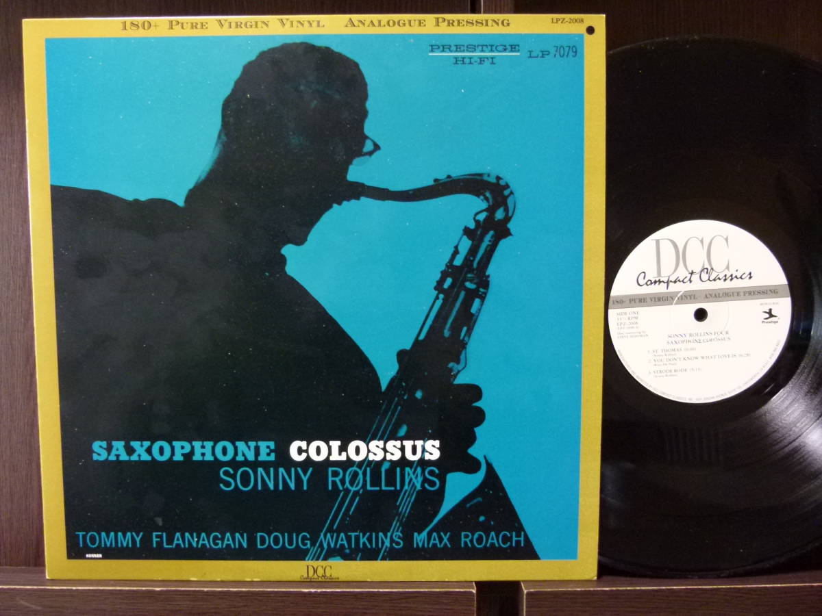 2026，SALE 激レア 美盤 DCC高音質盤 SONNY ROLLINS SAXOPHONE COLOSSUS コーティング(ジャズ一般)｜売買されたオークション情報、yahooの商品情報をアーカイブ公開 - オークファン ジャズ一般