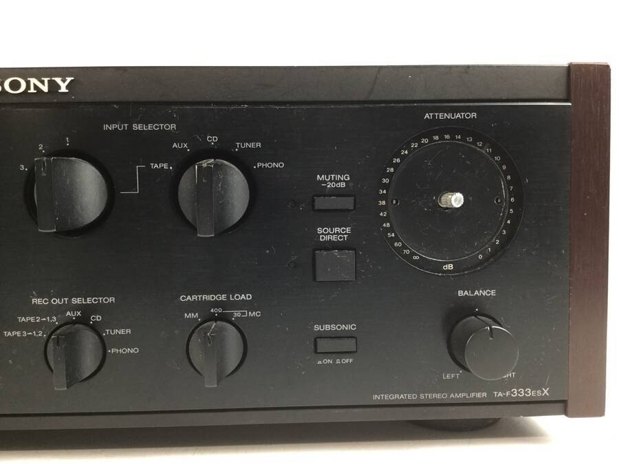 SONY TA-F333ESX プリメインアンプ 140W+140W/4◇現状品 SONY TA