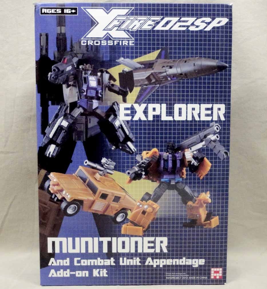 TF 非正規品 EXPLORER & MUNITIONER 開封 ブルーティカス FANSPROJECT 