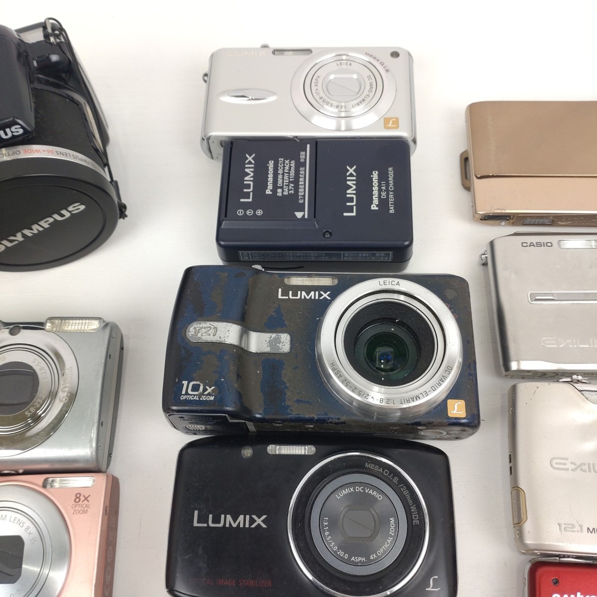 デジカメ 17台 まとめ売り ジャンク 動作未確認 Canon/Nikon/Sony 