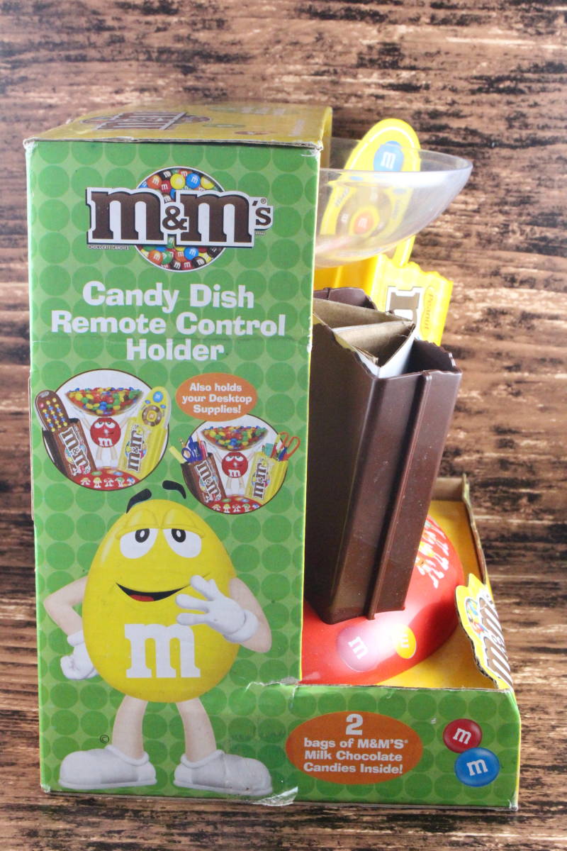 絶版 超レア 未使用 m&m's リモコンスタンド キャンディトレイ お菓子