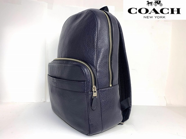 1円スタート！極美品☆ コーチ メンズ COACH ハミルトン ペブルド 