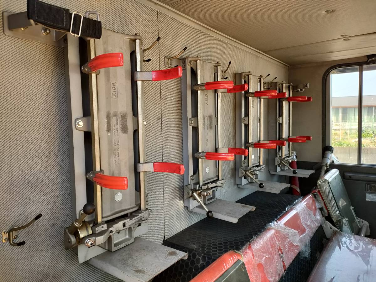モリタ　はしご車の備品　PADPEND　（日野　ジャイロラダー　消防車　ハシゴ車　マニア　_2