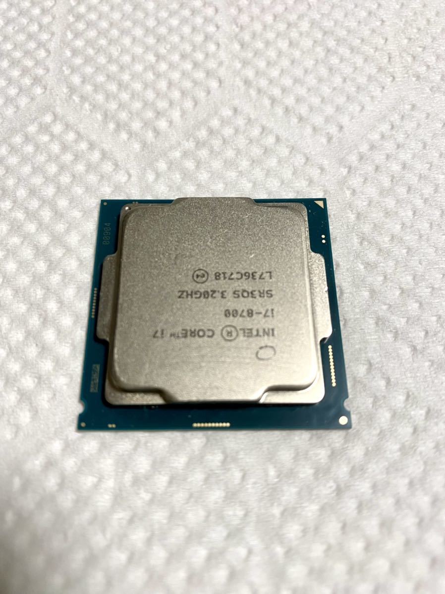 ◇ INTEL CORE I7-8700 3.20GHZ ジャンク ◇
