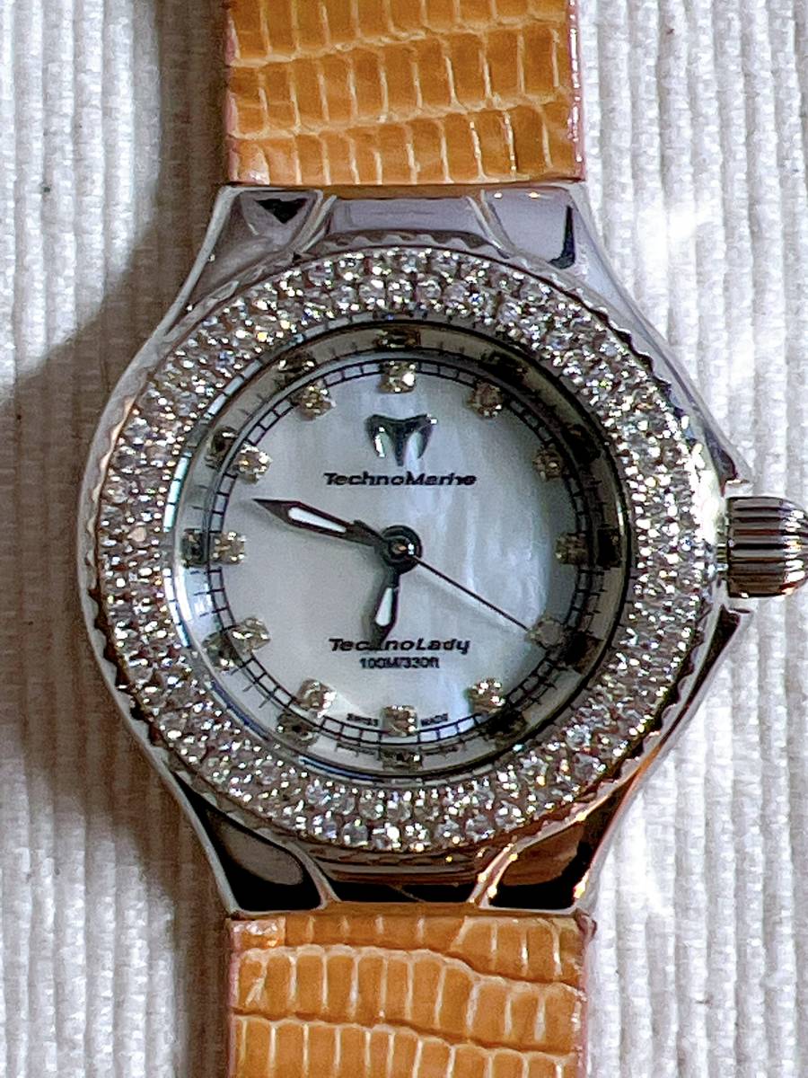 1円～動作確認済み　テクノマリーン　クォーツ　dlー15 2025年最新Yahoo!オークション -ゴールド腕時計の中古品・新品・未