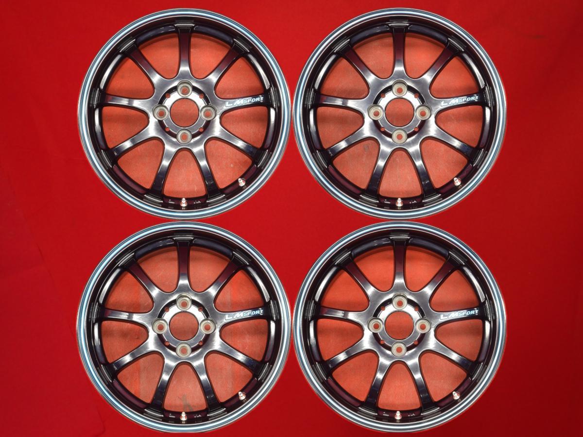 レアマイスター Lehrmeister LM SPORT 改 ホイール 4本 6.5J-16 PCD100