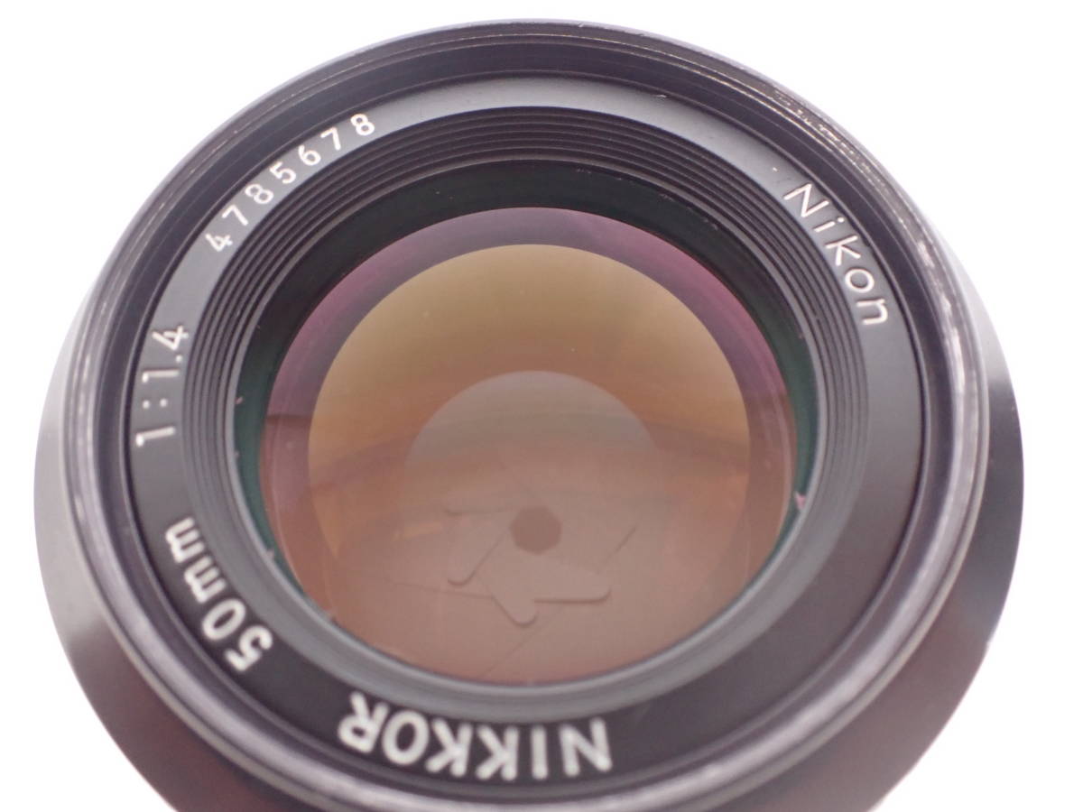 NIKON ニコン F3 NIKKOR 50mm 1:1.4 キャップ付き 一眼レフ カメラ