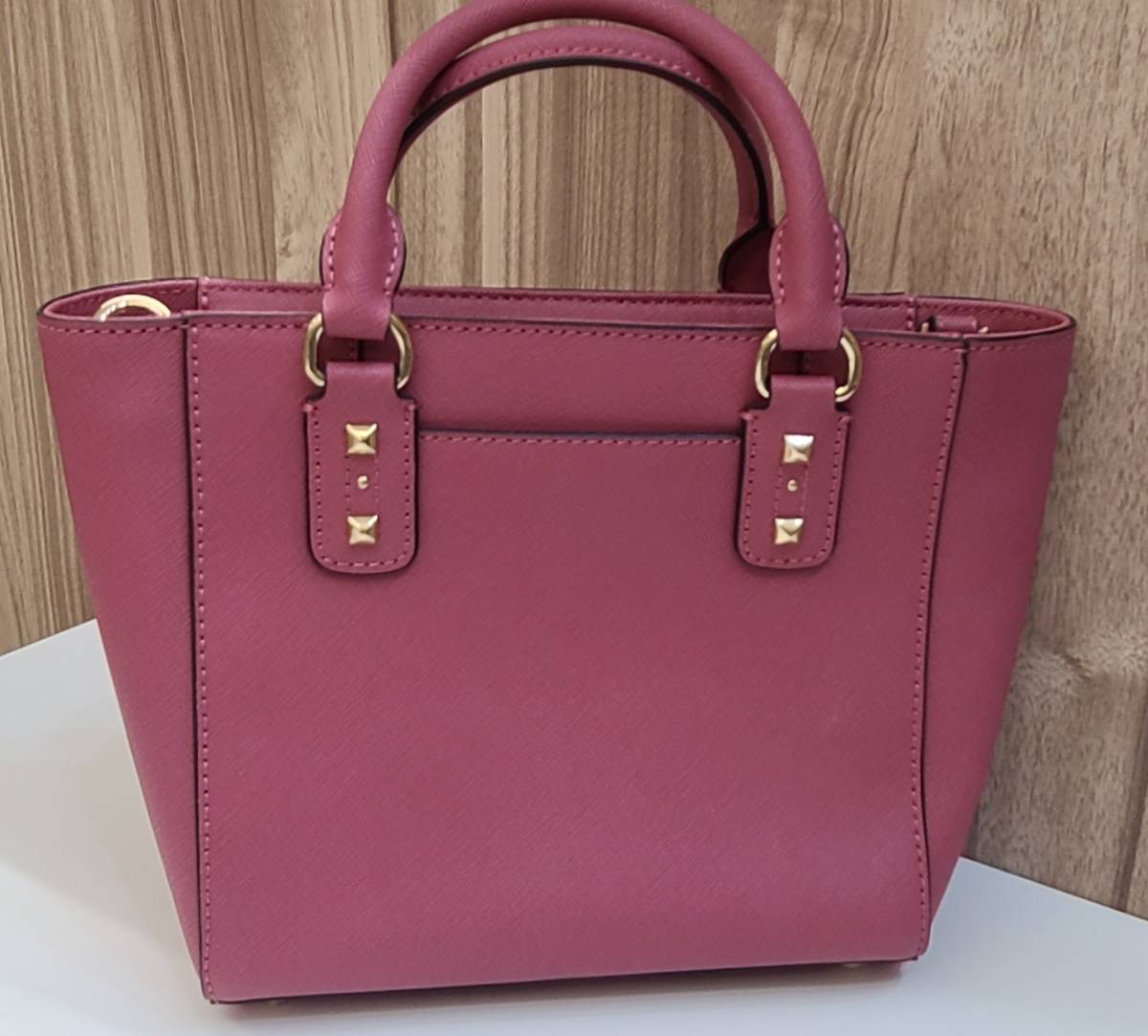 マイケルコース MICHAEL KORS ゴールド金具 ピンク系 2WAYバッグ 